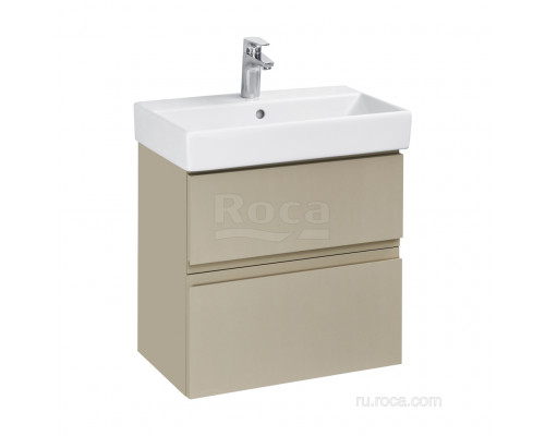 Тумба под раковину Roca Oleta 60 капучино, 2 ящика, A857639515