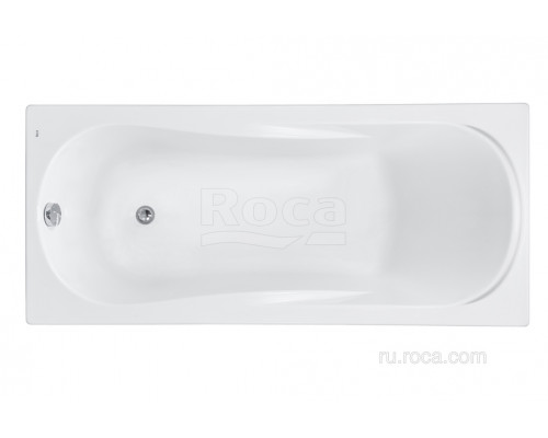 Акриловая ванна Roca Uno 160х75 прямоугольная белая ZRU9302869