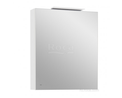 Зеркальный шкаф Roca Oleta 60 правый, белый матовый, A857646501