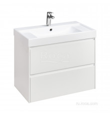 Тумба под раковину Roca Ona 800 белый матовый 2 ящика A857630509