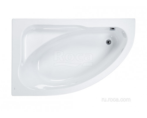 Акриловая ванна Roca Welna 160x100 асимметричная левая белая 248642000