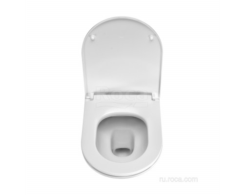 Крышка для чаши Roca The Gap Round Soft Close, тонкая 801D12007