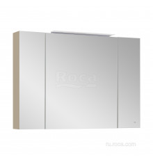 Зеркальный шкаф Roca Oleta 100 капучино матовый, A857648515