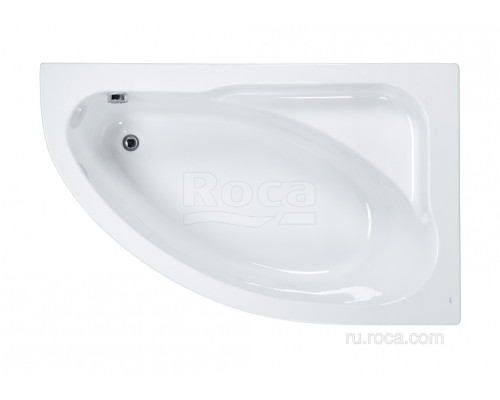 Акриловая ванна Roca Welna 160x100 асимметричная правая белая 248643000