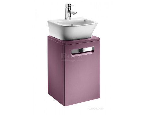 Тумба под раковину Roca The Gap 45 фиолетовая ZRU9302743