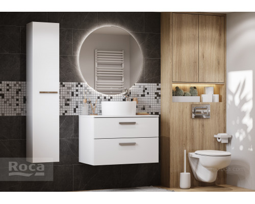 Шкаф - колонна Roca Victoria 1500 белый глянец A857564806