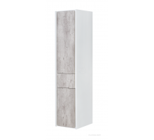 Шкаф - колонна Roca Ronda L белый матовый/бетон ZRU9303005