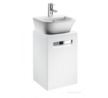 Тумба под раковину Roca The Gap 45 белый глянец ZRU9302880