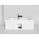 Ванна встраиваемая ORNELLA AXIS KIT 180x80 Salini 103511G