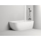 Ванна пристенная угловая SOFIA CORNER R 170x85 Salini 102514G