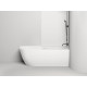 Ванна пристенная угловая SOFIA CORNER R 170x85 Salini 102514G