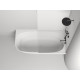 Ванна пристенная угловая SOFIA CORNER R 170x85 Salini 102514G