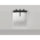 Раковина накладная ARMONIA SQUARE 02 130522M Salini