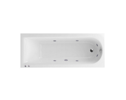 Ванна EXCELLENT Aurum Slim 170x70 "HYDRO" (хром)