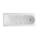 Ванна EXCELLENT Aurum Slim 170x70 "HYDRO" (хром)