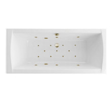 Ванна EXCELLENT Aquaria Lux Slim 180x80 "RELAX" (бронза)