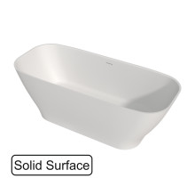 Ванна WHITECROSS Clover 170x72 (белый мат) иск. камень