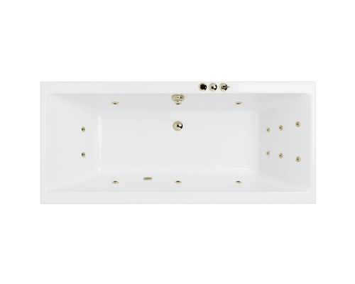 Ванна EXCELLENT Pryzmat Slim 170x75 "SMART" (бронза)