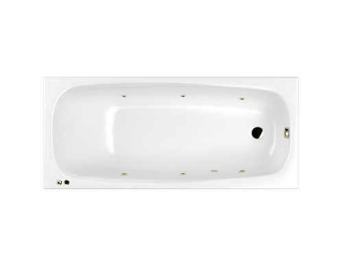 Ванна WHITECROSS Layla 170x75 "SOFT" (бронза)