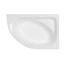 Ванна WHITECROSS Aquarella 170x110 (правая) "RELAX" (белый)
