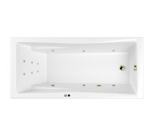 Ванна WHITECROSS Palace 170x75 "LINE" (бронза)