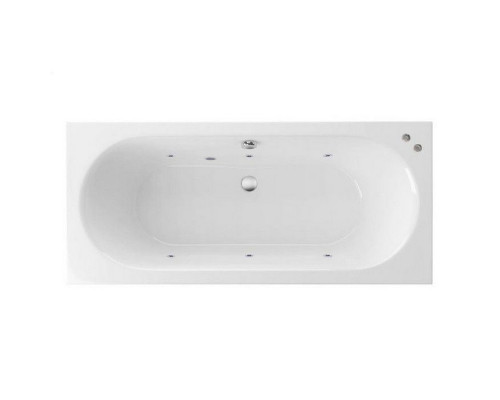 Ванна EXCELLENT Oceana Slim 170x75 "SOFT" (хром)