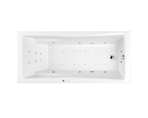 Ванна WHITECROSS Palace 170x75 "ULTRA" (хром)