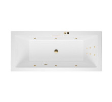 Ванна EXCELLENT Heaven Slim 170x75 "LINE" (золото)