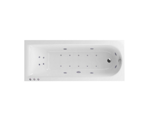 Ванна EXCELLENT Aurum Slim 170x70 "LUX" (хром)