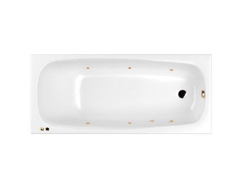Ванна WHITECROSS Layla 170x75 "SOFT" (золото)