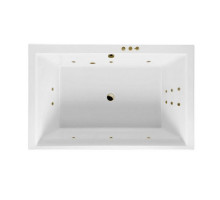 Ванна EXCELLENT Crown Lux 190x120 "SMART" (бронза)