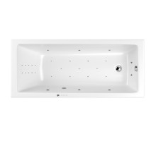 Ванна WHITECROSS Wave Slim 160x70 "ULTRA NANO" (хром)