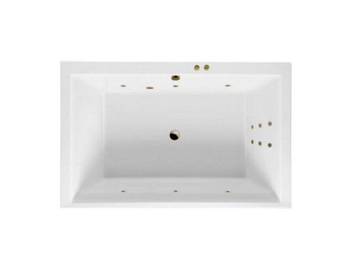 Ванна EXCELLENT Crown Lux 190x120 "LINE" (бронза)