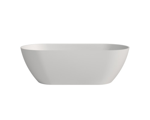 Ванна WHITECROSS Tawna 180x80 БЕЗ ПЕРЕЛИВА (белый мат) иск. камень
