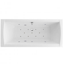 Ванна EXCELLENT Aquaria Lux Slim 180x80 "RELAX" (хром)
