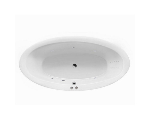 Ванна EXCELLENT Lumina 190x95 "LINE NANO" (хром)