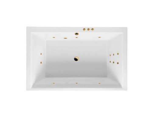 Ванна EXCELLENT Crown Lux 190x120 "SMART" (золото)