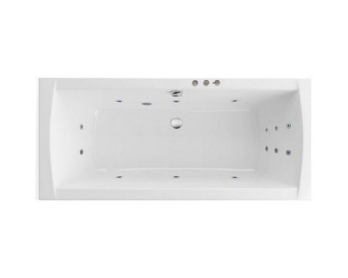 Ванна EXCELLENT Aquaria Lux 180x80 "SMART" (хром)