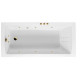 Ванна EXCELLENT Aquaria 170x75 "SMART NANO" (золото)