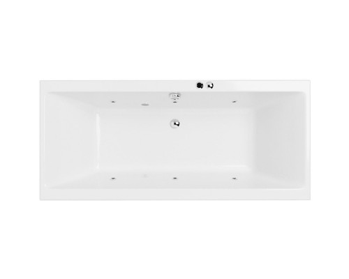 Ванна EXCELLENT Pryzmat Slim 160x75 "SOFT" (хром)