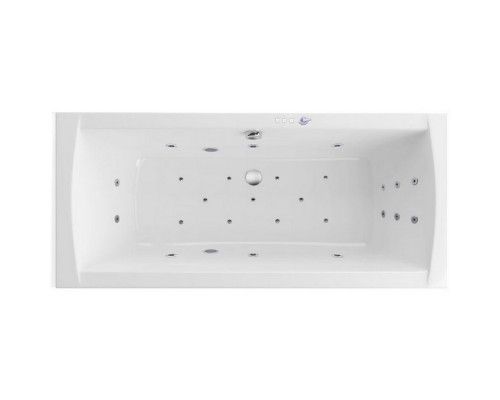 Ванна EXCELLENT Aquaria Lux Slim 180x80 "ULTRA" (хром)