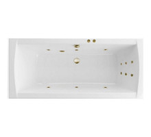 Ванна EXCELLENT Aquaria Lux Slim 180x80 "LINE" (бронза)