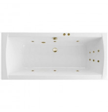 Ванна EXCELLENT Aquaria Lux Slim 180x80 "LINE" (бронза)