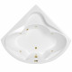 Ванна WHITECROSS Konsul 150x150 "SOFT" (золото)
