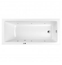 Ванна WHITECROSS Wave 170x70 "SOFT" (хром)