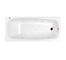 Ванна WHITECROSS Layla 170x75 "ULTRA NANO" (золото)