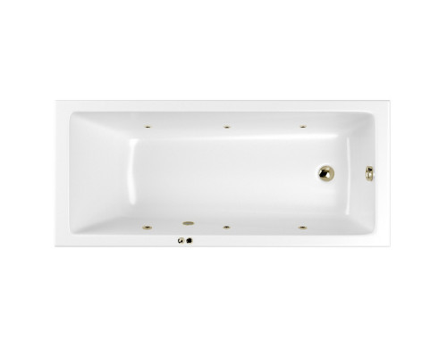 Ванна WHITECROSS Wave Slim 180x80 "SOFT" (бронза)