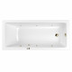 Ванна WHITECROSS Wave Slim 160x80 "SOFT" (бронза)