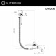 Слив-перелив WHITECROSS FILL (хром)