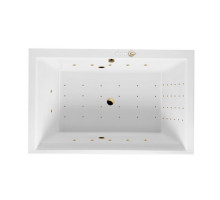 Ванна EXCELLENT Crown Lux 190x120 "NANO" (золото)
